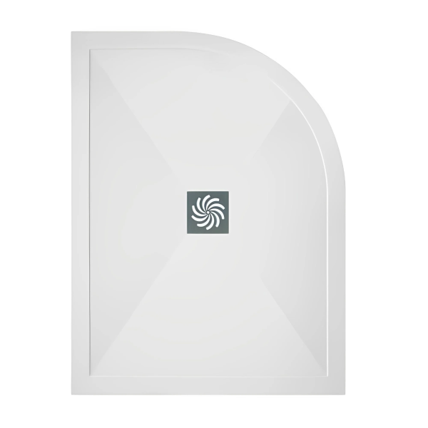 25mm Ultra-Slim 1200mm x 900mm Offset Quadrant Tray & Waste (RH)
