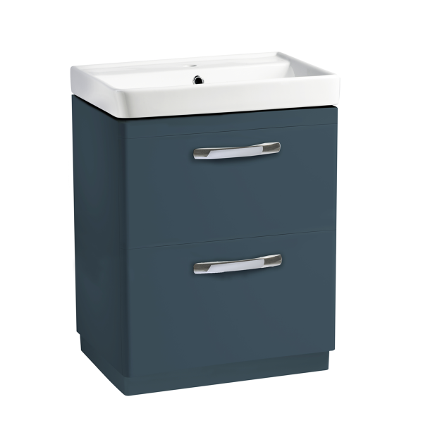 Compass 600mm 2 Drawer Floor Standing Units : Choice of 4 Colours