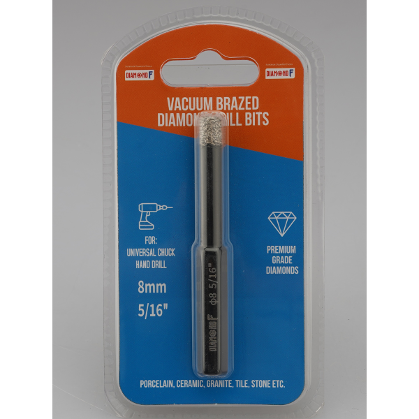 Diamond ‘F’ Standard 8mm Drill Bits