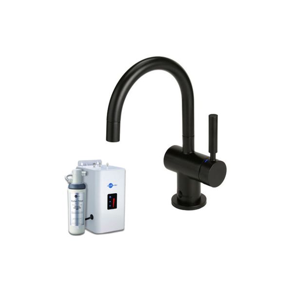 InSinkErator HC3300 Hot/Cold Mixer Tap  Neo Tank & Water Filter - Black