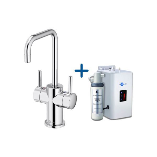 InSinkErator FHC3020 Hot/Cold Water Mixer Tap & Neo Tank - Chrome