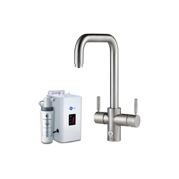 InSinkErator 4N1 U Shape Tap  Neo Tank & Filter Pack - Brushed Steel