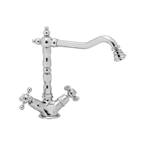 Abode Melford Monobloc Mixer Tap - Chrome