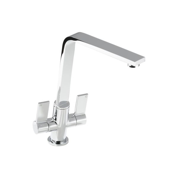 Abode Linear Flair Monobloc Mixer Tap - Chrome