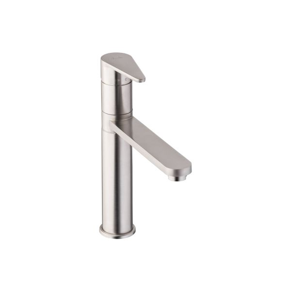 Abode Prime Single Lever Mixer Tap - Brushed Nickel