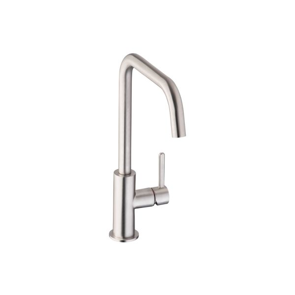 Abode Althia Single Lever Mixer Tap - Brushed Nickel
