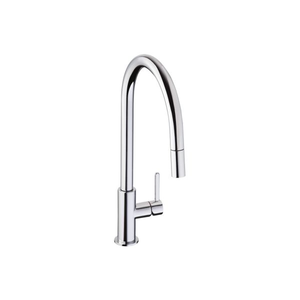 Abode Althia Mixer Tap w/Pull Out - Chrome