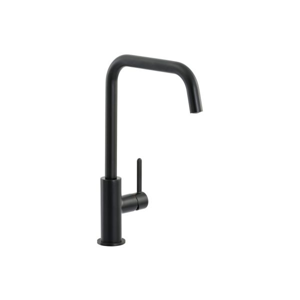 Abode Althia Single Lever Mixer Tap - Matt Black