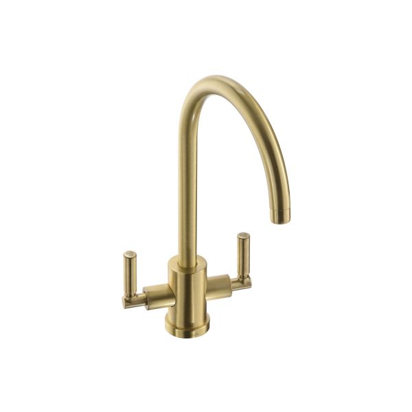 Abode Atlas Monobloc Mixer Tap - Brushed Brass