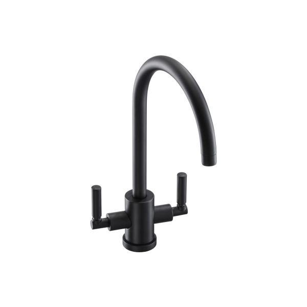 Abode Atlas Monobloc Mixer Tap - Matt Black