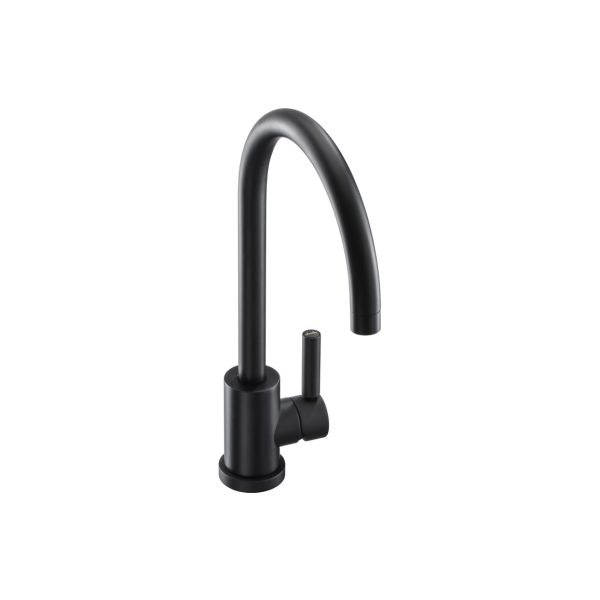 Abode Atlas Single Lever Mixer Tap - Matt Black