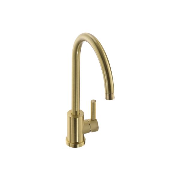 Abode Atlas Single Lever Mixer Tap - Brushed Brass