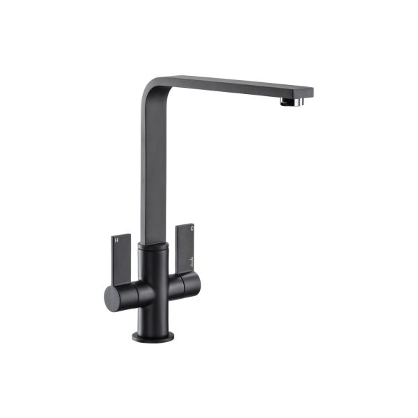 Abode Quantic Monobloc Mixer Tap - Matt Black