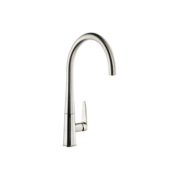 Abode Coniq R Single Lever Mixer Tap - Brushed Nickel
