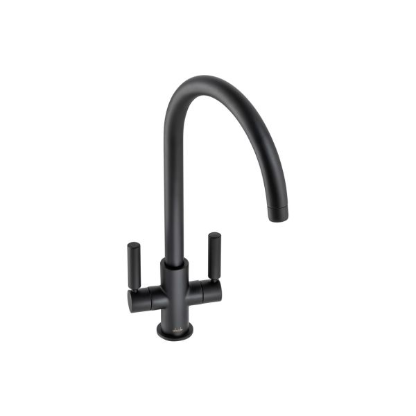 Abode Globe Monobloc Mixer Tap - Matt Black