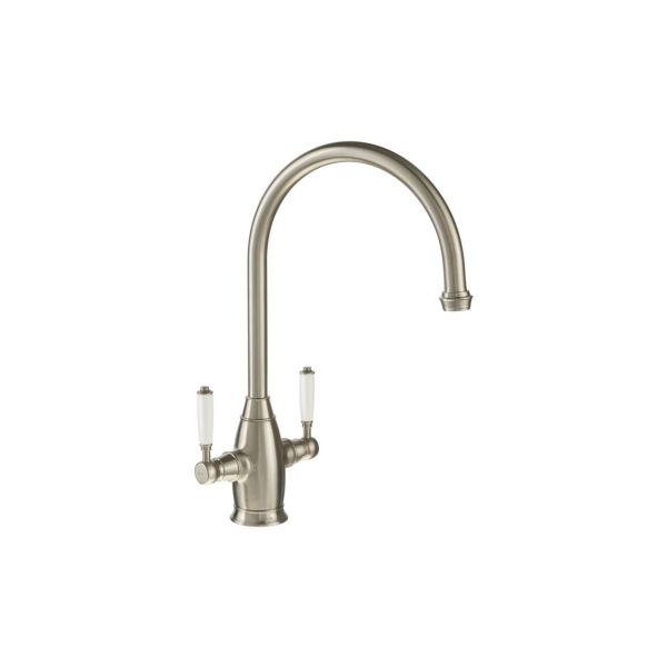 Abode Oxbury Monobloc Mixer Tap - Brushed Nickel