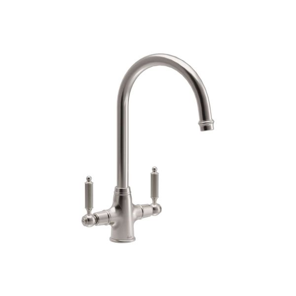 Abode Ornate Monobloc Mixer Tap - Brushed Nickel