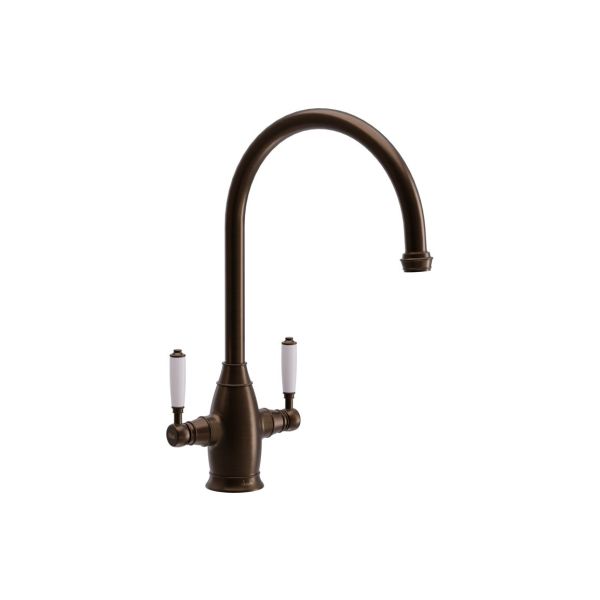 Abode Oxbury Monobloc Mixer Tap - Dark Bronze
