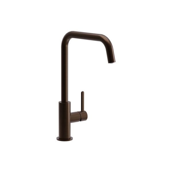 Abode Althia Single Lever Mixer Tap - Dark Bronze