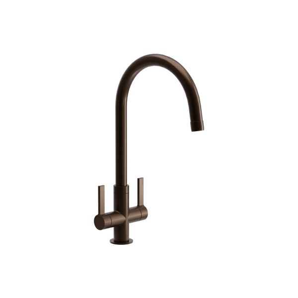 Abode Pico Monobloc Mixer Tap - Dark Bronze