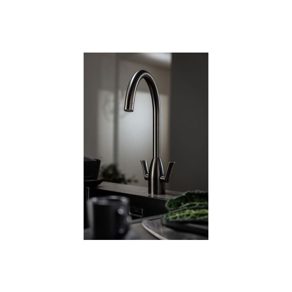 Abode Airo Monobloc Mixer Tap - Gunmetal