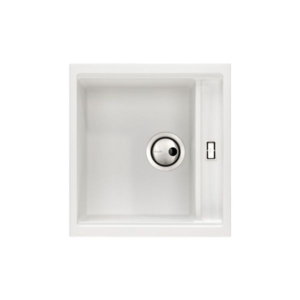 Abode Synchronist Compact 1.25B Inset/Undermount Sink - White