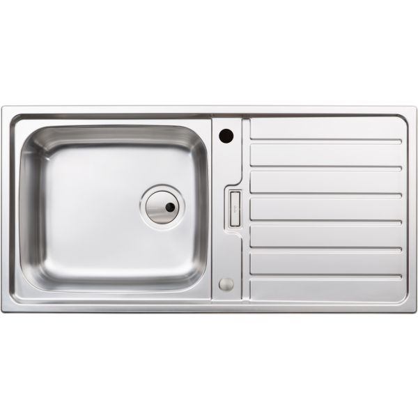 Abode Neron 1B & Drainer Inset Sink - St/Steel