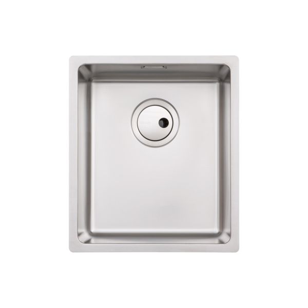 Abode Matrix R15 1B 340mm Undermount/Inset Sink - St/Steel