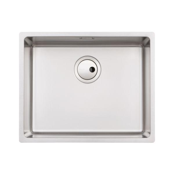 Abode Matrix R15 1B 500mm Undermount/Inset Sink - St/Steel