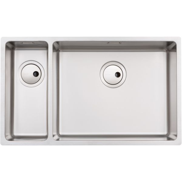 Abode Matrix R15 Large 1.5B RHMB Undermount/Inset Sink - St/Steel