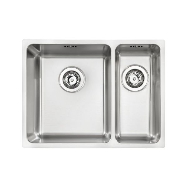 Abode Matrix R25 1.5B LHMB Inset/Undermount Sink - St/Steel