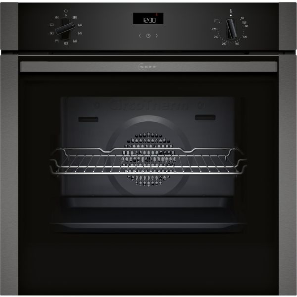 Neff N50 B1ACE4AG3B Single Electric Oven - Graphite Grey