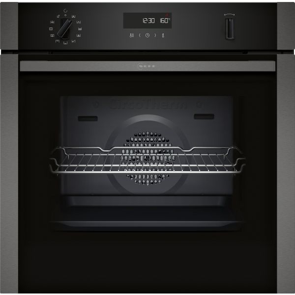 Neff N50 B2ACH7AG7B Single Pyrolytic Oven - Graphite Grey