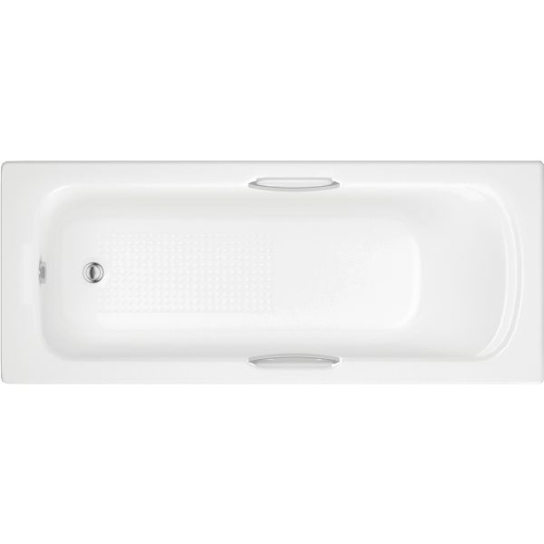 Bamford Gripped 1600x700x550mm 0TH Bath w/Legs
