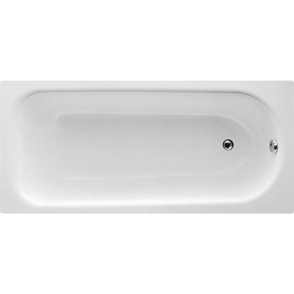 Florentine Steel Single End 1700x700x500mm 2TH Bath w/Legs