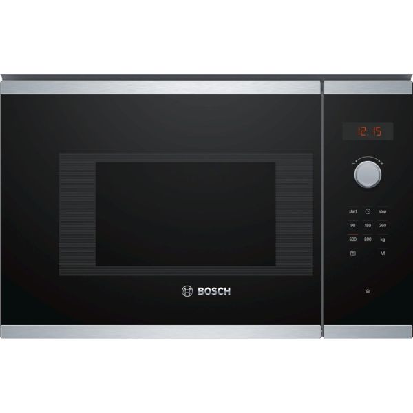 Bosch Series 4 BFL523MS0B 800W Microwave - St/Steel