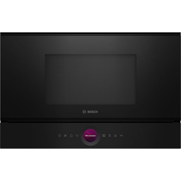 Bosch Series 8 BFL7221B1B B/I 900W Microwave - Black