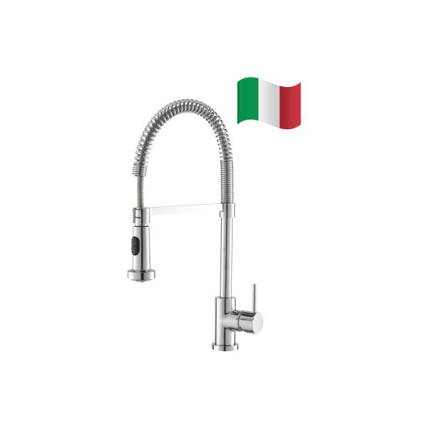 Prima Mosa Professional Single Lever Double Jet Mixer Tap - Chrome