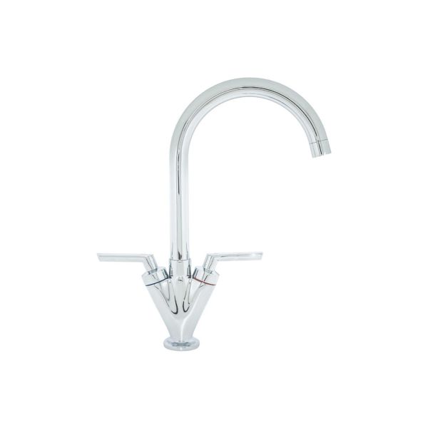 Prima V Shape Dual Lever Mixer Tap - Chrome