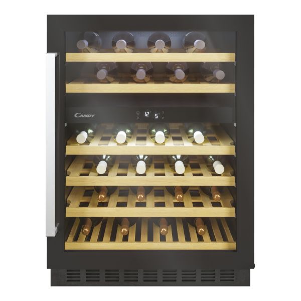 Candy CCVB 60D UK/N 60cm Wine Cooler - Black