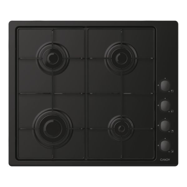 Candy CHW6LBB 60cm Gas Hob - Black