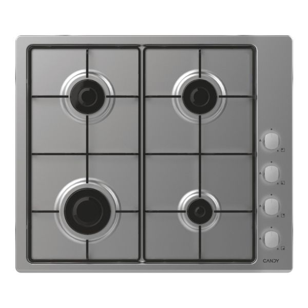 Candy CHW6LX 60cm Gas Hob - St/Steel