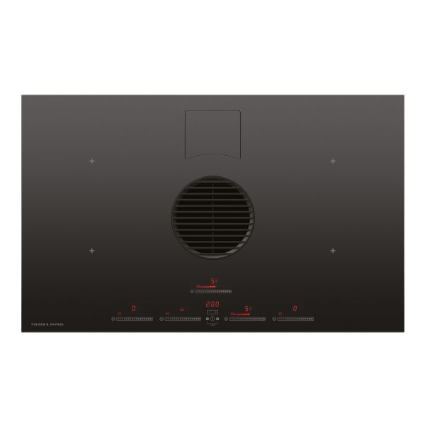 Fisher & Paykel Series 9 CID834RDTB4 83cm Venting Induction Hob - Black