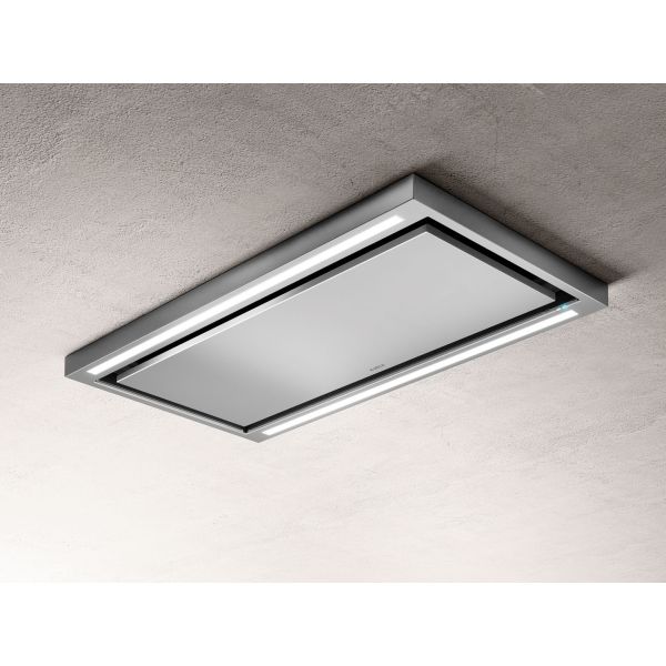 Elica Cloud Seven 90cm Ceiling Hood (Ducting) - St/Steel