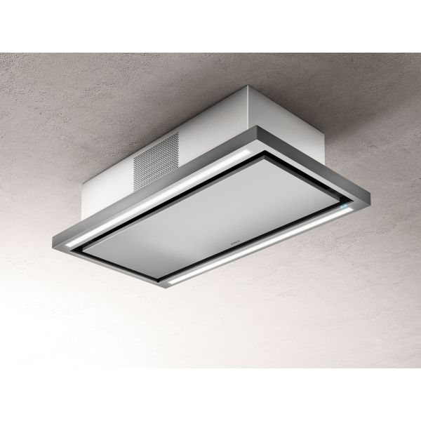 Elica Cloud Seven 90cm Ceiling Hood (Recirculating) - St/Steel