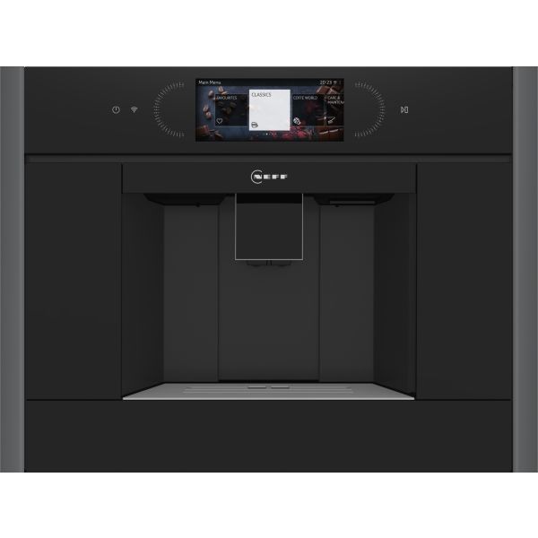 Neff N90 CL4TT11G0 2.4L Coffee Machine - Black w/Graphite Trim