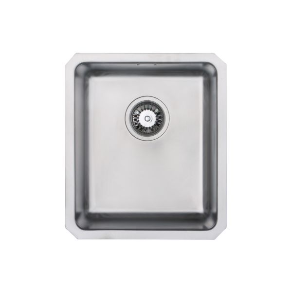 Prima Compact 1.0B R25 Undermount Sink - St/Steel