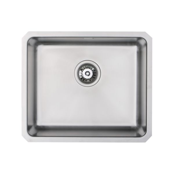 Prima Large 1.0B R25 Undermount Sink - St/Steel