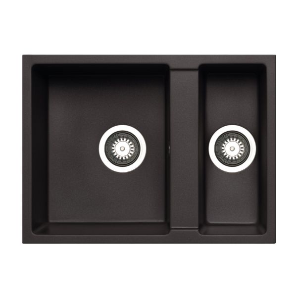 Prima Granite 1.5B Undermount Sink - Black