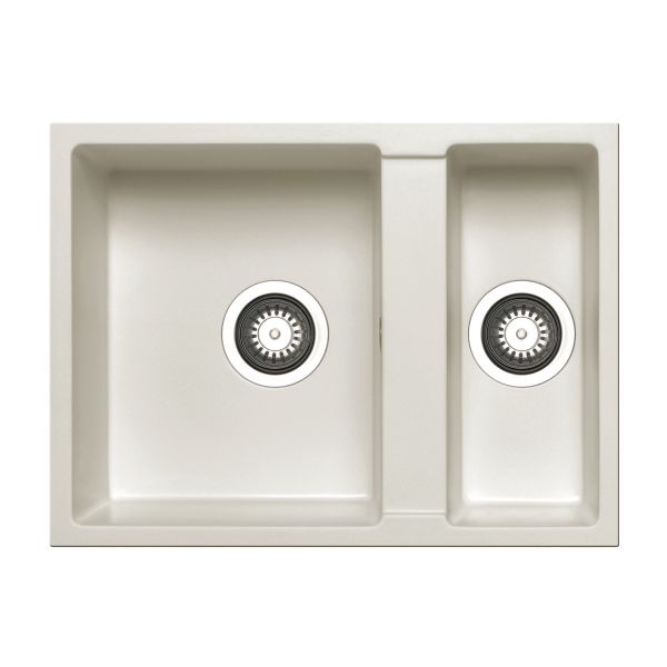 Prima Granite 1.5B Undermount Sink - White
